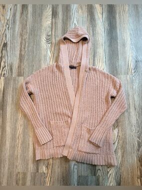 American Eagle Outfitters Hooded Open Cardigan